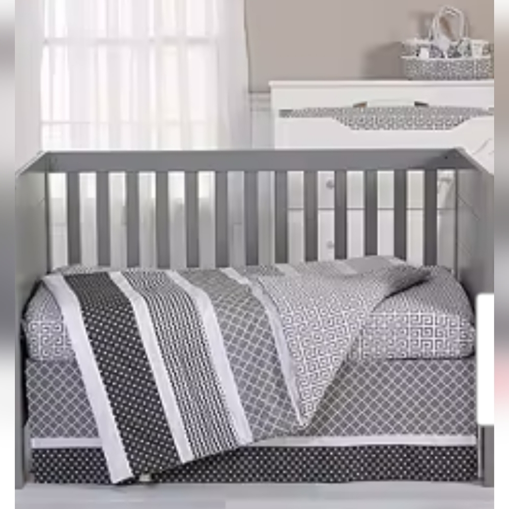 Grey trend lab ombre crib set